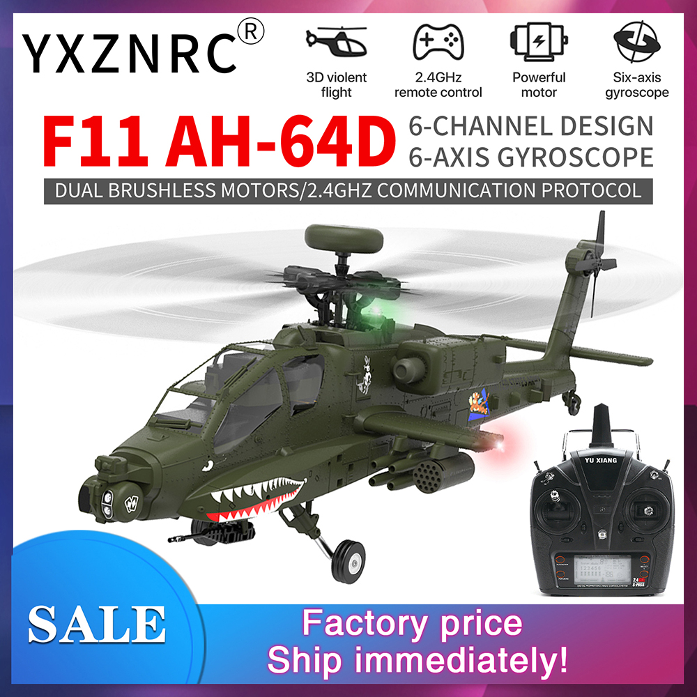 YXZNRC F11 AH-64D Apache RC He - Rc Helicopter Gyro review and price