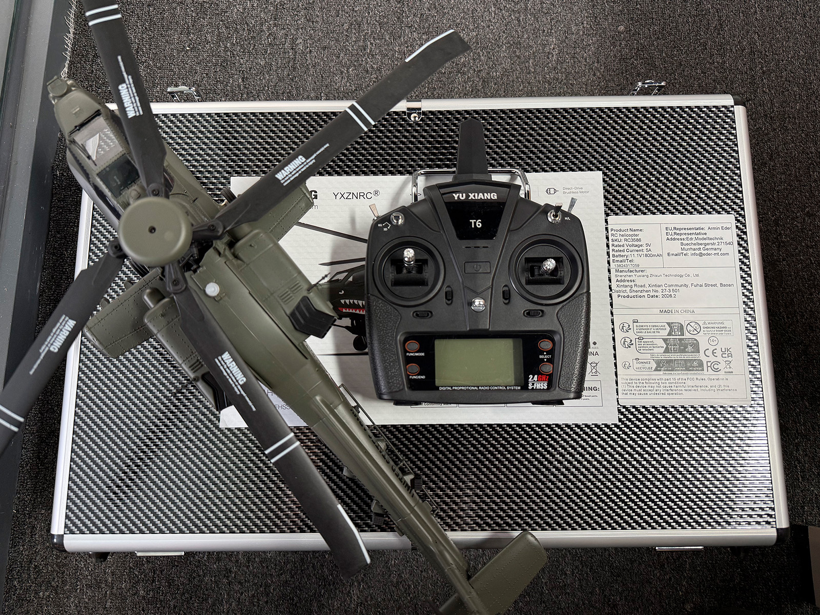 YXZNRC F11 AH-64D Apache RC He - Rc Helicopter Gyro review and price