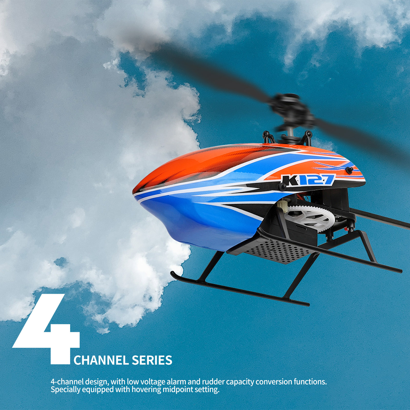 WLtoys XK K127 4CH 6-axis Gyro - Rc Helicopter Gyro review and price